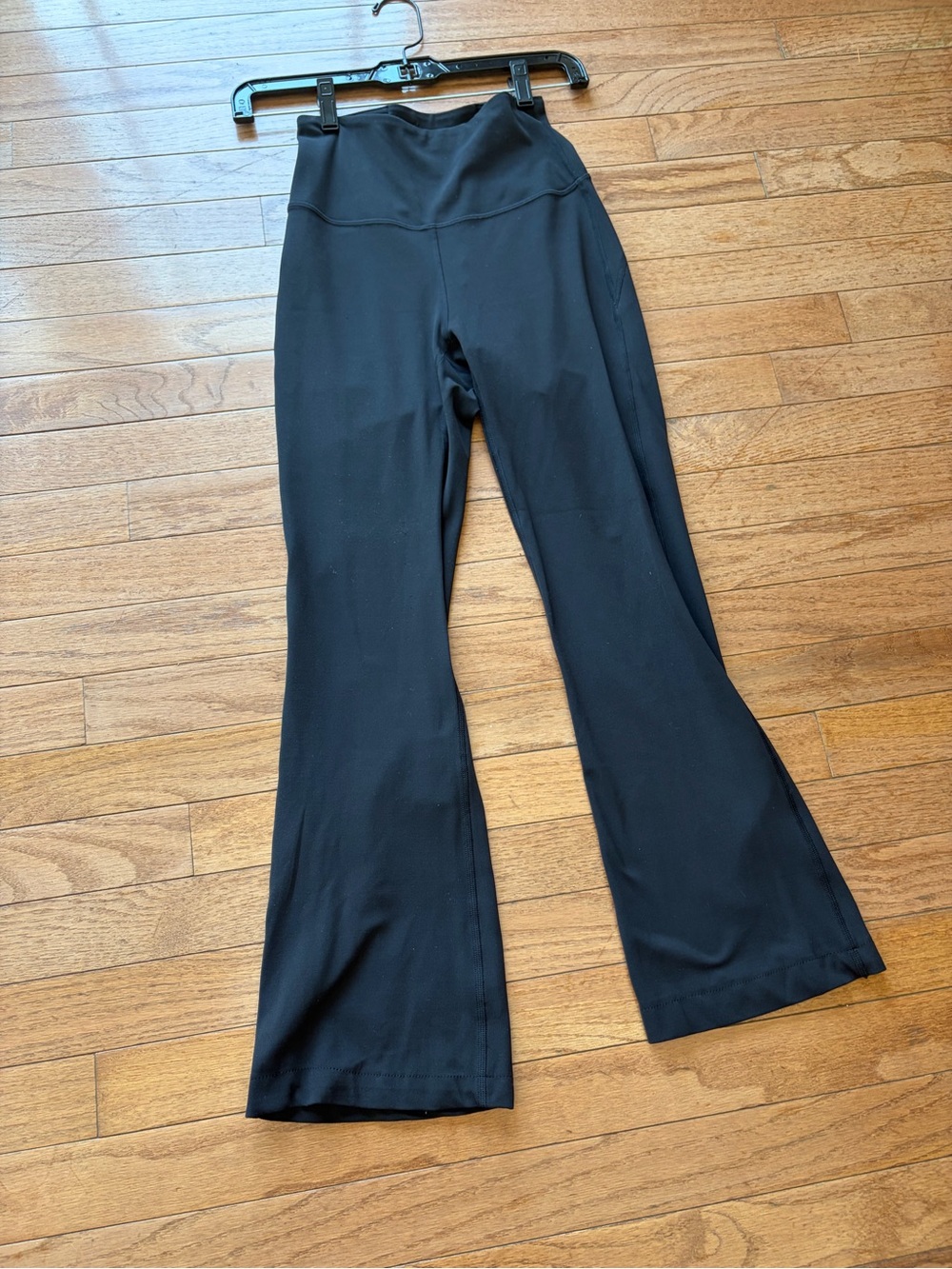 lululemon athletica Black Boot-Cut Yoga Pants